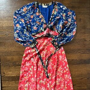 Ayla Dress in Water Blossom